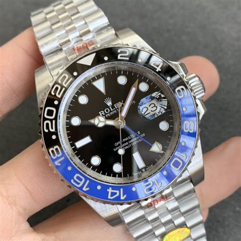 blue black rolex gmt replica|rolex gmt batman 2023.